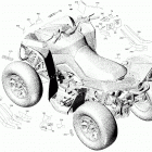 2- Renegade 850 EFI Наклейки