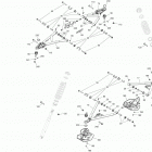 Renegade 570 EFI 07- front suspension renegade - all models