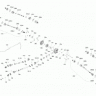 Outlander 570 EFI 08- drive system, rear outlander 450-570 - all models