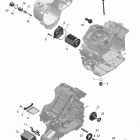 2- Outlander 6X6 - 1000 EFI 01- engine lubrication - 1000 efi