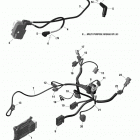 Outlander 1000R EFI - XMR - 10- engine harness and electronic module - 1000r efi (ou...