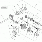 1- Outlander 450 EFI 05- gear shift - 450 efi