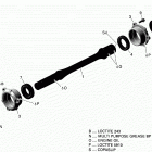 1- Renegade T3 650 EFI Приводной вал