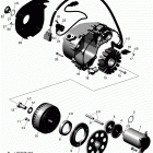 Outlander T3 650 EFI Магнето и электрическийй стартер