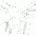 Outlander 6X6 T3  MAX 650 EFI Задняя подвеска
