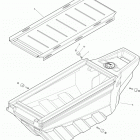 Outlander 6X6 - 1000 EFI 09- cargo drawer box kit