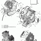 1- Outlander 6X6 - 650 EFI 01- crankcase - 650 efi