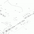 Outlander T3 650 EFI 08- drive, rear g2