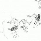 Outlander 6X6 T3  MAX 650 EFI Сидение