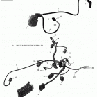 1- Outlander 6X6 - 650 EFI 10- engine harness and electronic module - 650 efi (6x6)