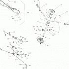 Outlander 570 EFI 07- steering g2l - except std