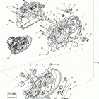 1- Outlander 450 EFI 01- crankcase - 450 efi