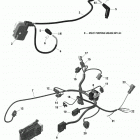 4- Outlander 1000R EFI, MY 10- engine harness and electronic module - 1000r efi (ou...