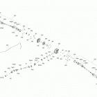 Renegade 570 EFI 08- drive system, rear renegade all models except xmr