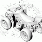 Renegade 570 EFI 09- decals renegade - all models