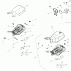 Outlander 570 EFI 09- seat g2l - all non max models