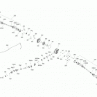 Outlander 850 EFI 08- rear drive except xmr