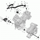 2- Outlander 6X6 - 1000 EFI 01- engine cooling - 1000 efi