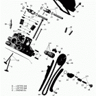 Outlander T3 650 EFI Головка цилиндров задняя часть