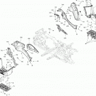 3- Outlander 850 EFI 09- body and accessories g2 side body parts - package hu...