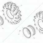 Outlander 850 EFI 07- wheels and tires g2 outlander - package xmr