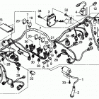 TRX500FM2 Жгут проводов