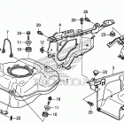 TRX420FA5 Топливный бак