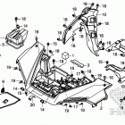 SXS1000M5D Front fender@hood