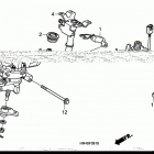 TRX500FE2 Steering shaft (eps)