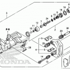 SXS700M2D Задний суппорт