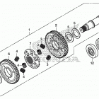SXS1000M5D Final driven shaft