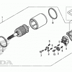 TRX500FA5 Стартер
