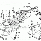 TRX500FM5 Топливный бак