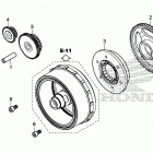 SXS1000M5D Муфта стартера