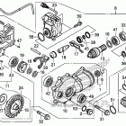 TRX500FM2 Передний редуктор