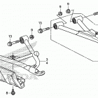 TRX500FM2 Передняя подвеска
