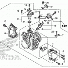 TRX420FA2 Корпус Дросселя