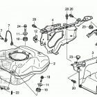 TRX500FM2 Топливный бак