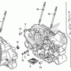 SXS700M2D Картер двигателя