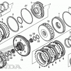 TRX500FA5 Clutch (dct)