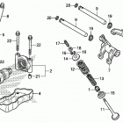TRX680FA Распределительный вал и клапана