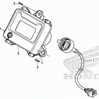 TRX500FA5 Спидометр