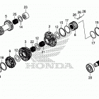 SXS1000M5D Final drive shaft