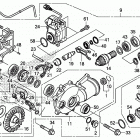 TRX500FA5 Передний редуктор