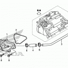 TRX420FA5 Крышка водяной помпы