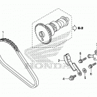 TRX420FA5 Цепь ГРМ и натяжитель