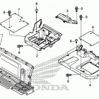 SXS700M2D Seat bottom cover