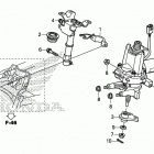 TRX420FA2 Steering shaft (eps)