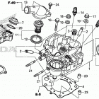 TRX420FA5 Головка цилиндров