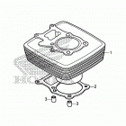 TRX250X Цилиндры